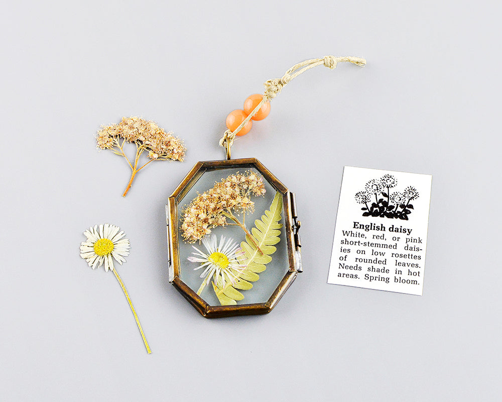 Flower pendant necklace – Pure Greek Shop