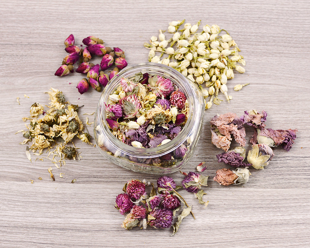 Dried Flower Potpourri for Tea or Smudge