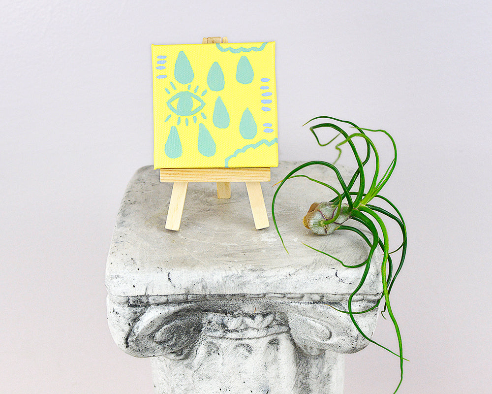 S.A.D. Reversible Mini Painting Yellow #2