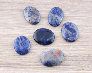 Sodalite Palm Stone